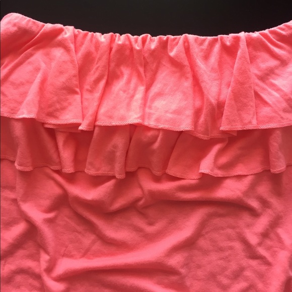 America eagle 🦅 outfitters AE Ruffled tube top - Picture 2 of 4