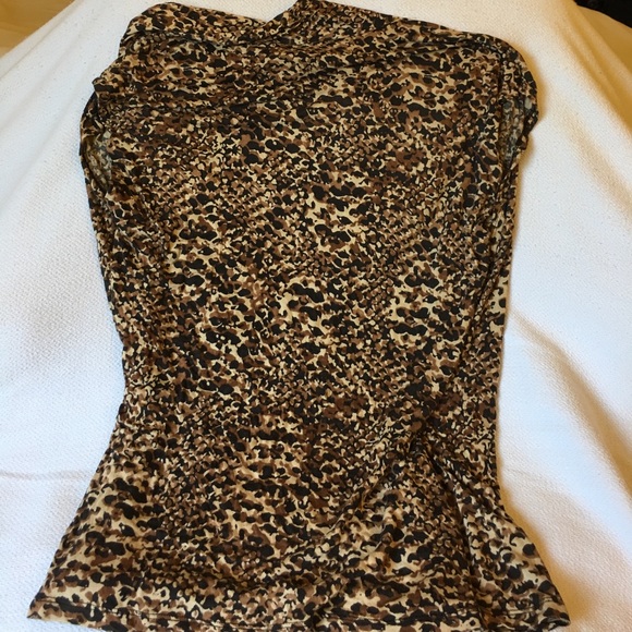NWT Ralph Lauren animal print top - Picture 2 of 3