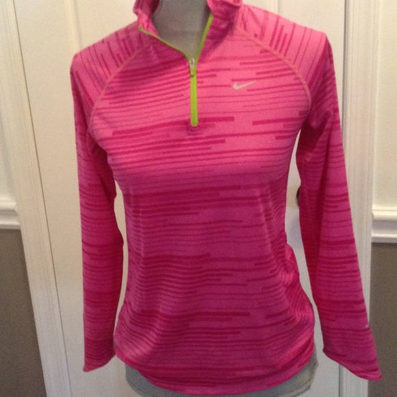 Girls Nike Dri-Fit 1/4 Zip Pullover - Picture 1 of 2