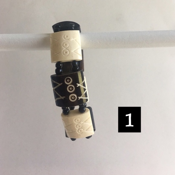 Gorgeous African Handcarved Bracelets - Picture 3 of 6