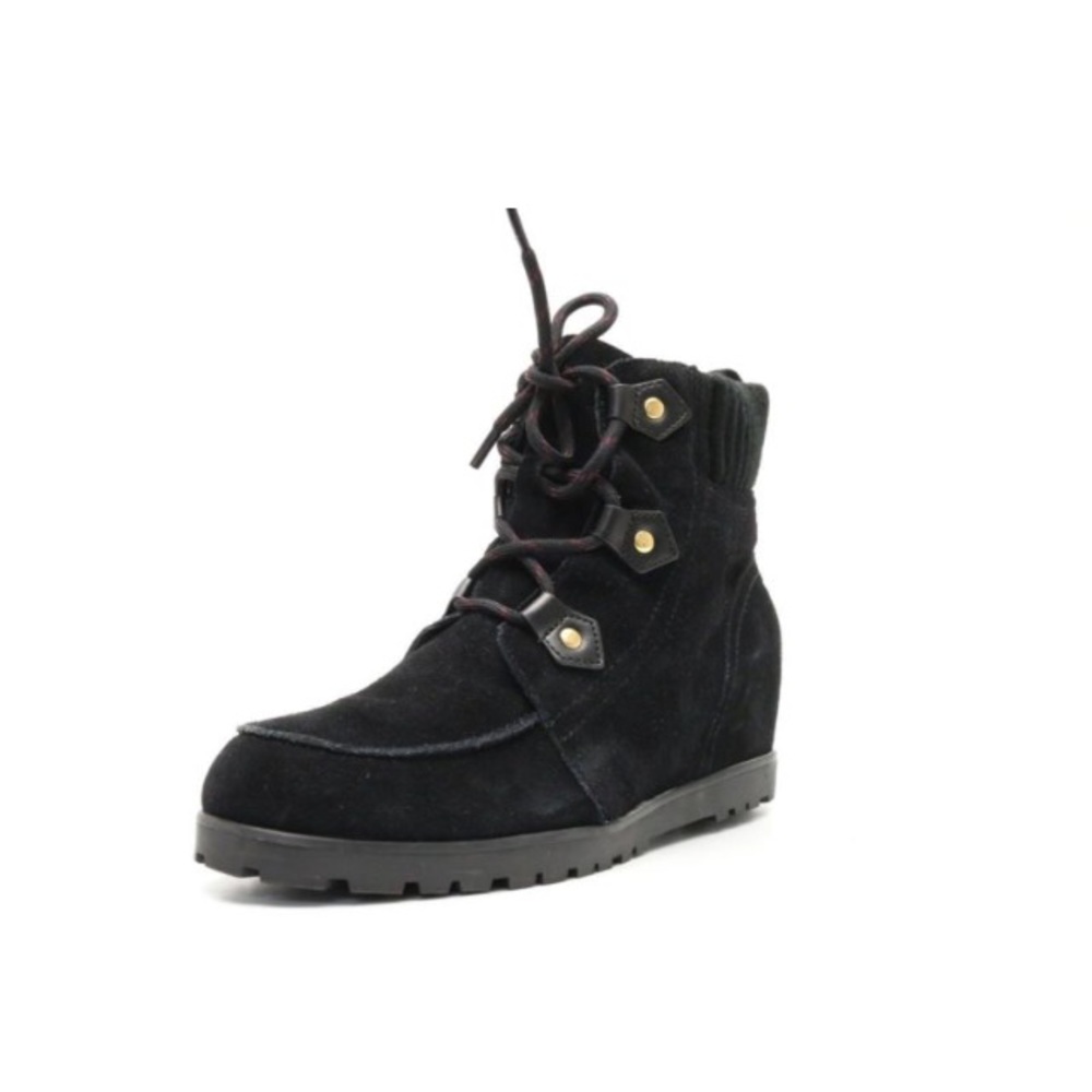 ❌sold❌ Tommy Hilfiger black winter wedges