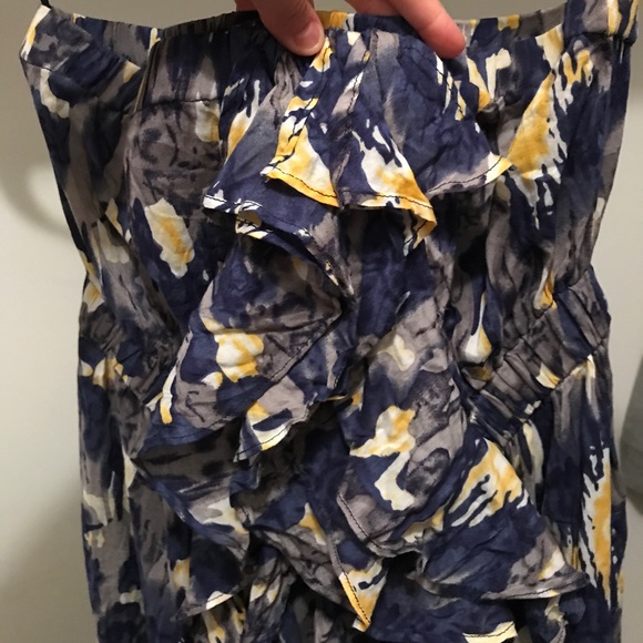 STRAPLESS RUFFLE DRESS👗👗👗 - Picture 2 of 4