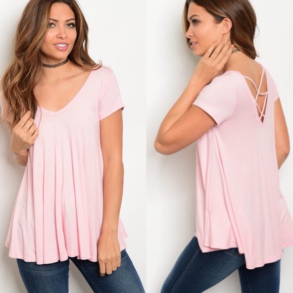 Tops - 🆕💗*LAST ONE* Super soft pink ribbed top💗