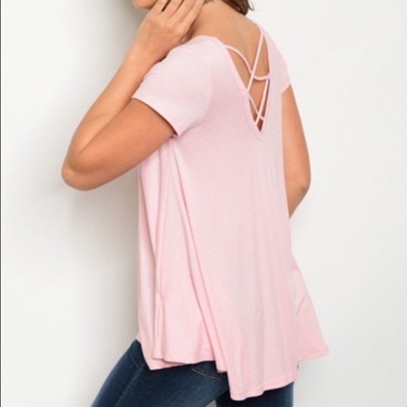 🆕💗*LAST ONE* Super soft pink ribbed top💗 - Picture 2 of 3