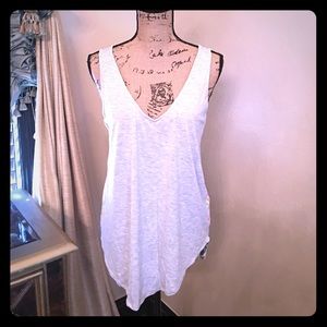 Pretty Floral Back Tank Medium