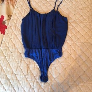Royal Blue Leotard Top