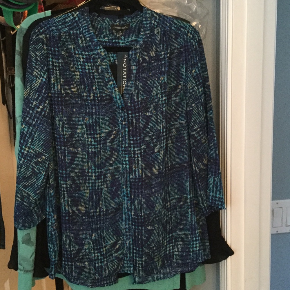 Jewel tone blouse