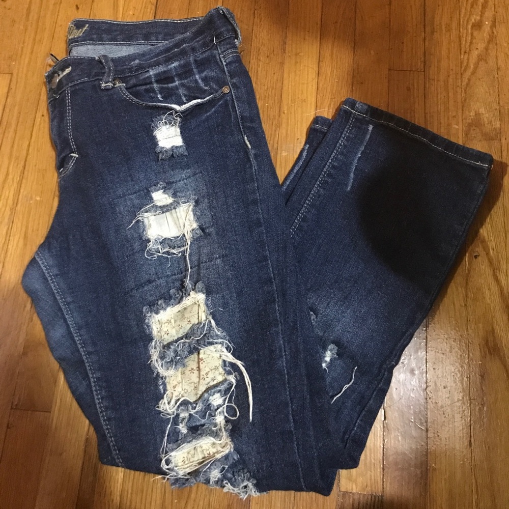 Distressed Jeans