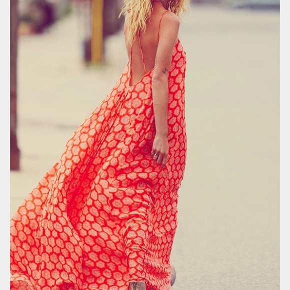 Free People Dresses & Skirts - Looking for Free people Shibori  maxi dress red
