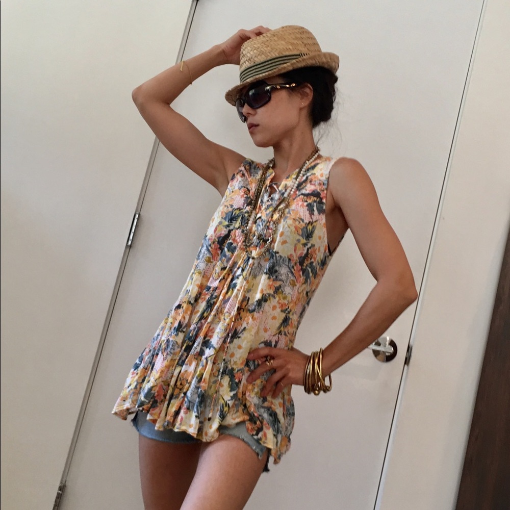 Anthropologie Sleeveless Blouse