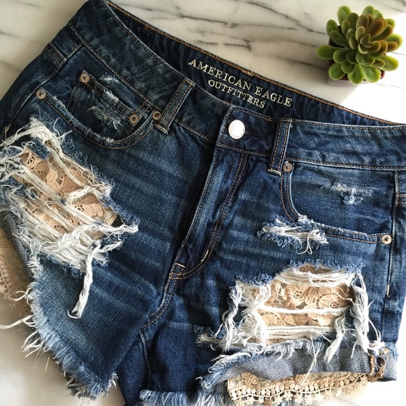 American Eagle Outfitters Pants - AMERICAN EAGLE Vintage Hi-Rise Festival Shorts