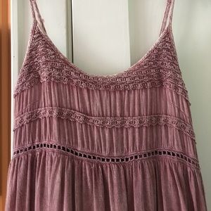 Pink Mauve Summer Dress