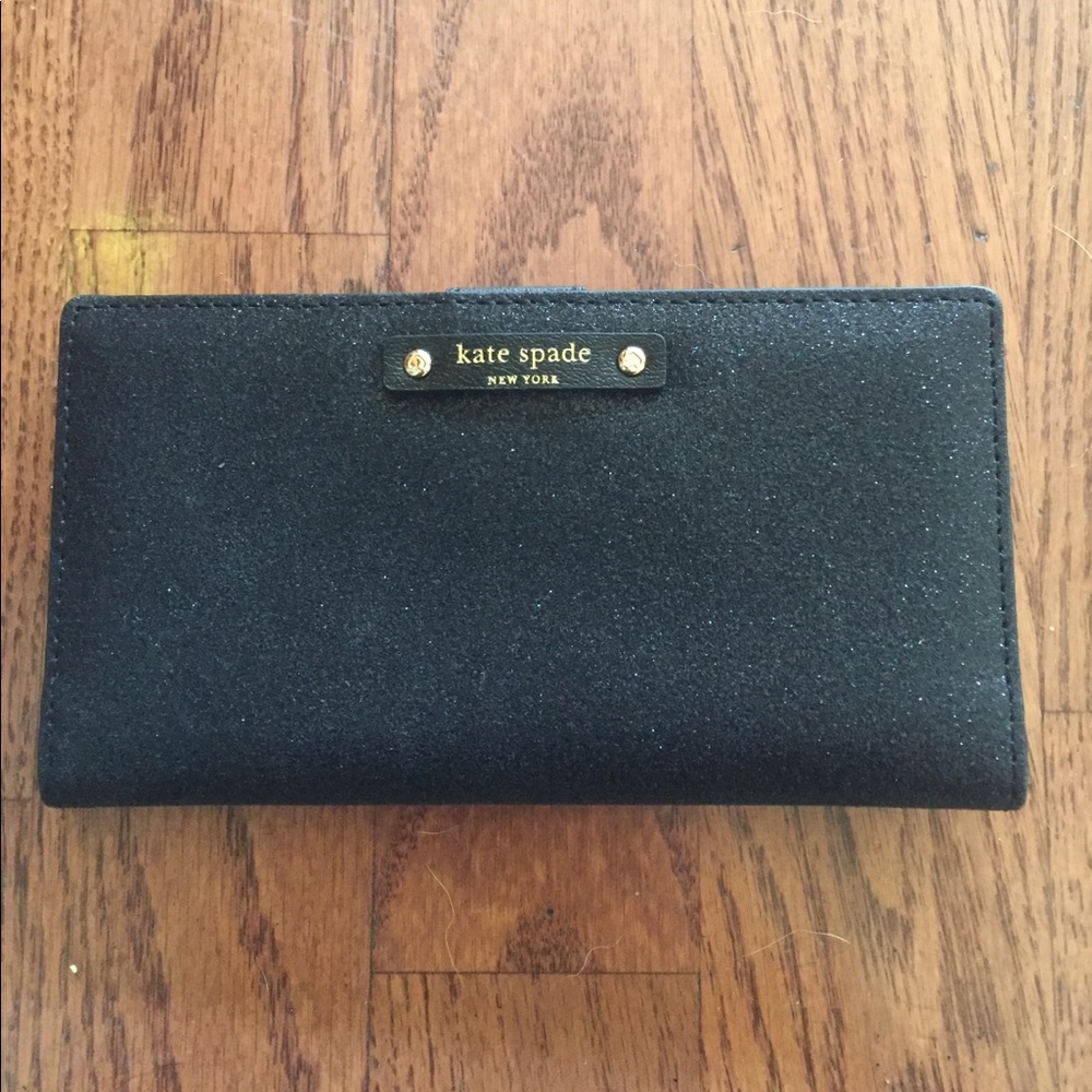 Kate Spade Glitter Bfold Stacy Wallet