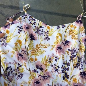 Old Navy Floral Flare Dress