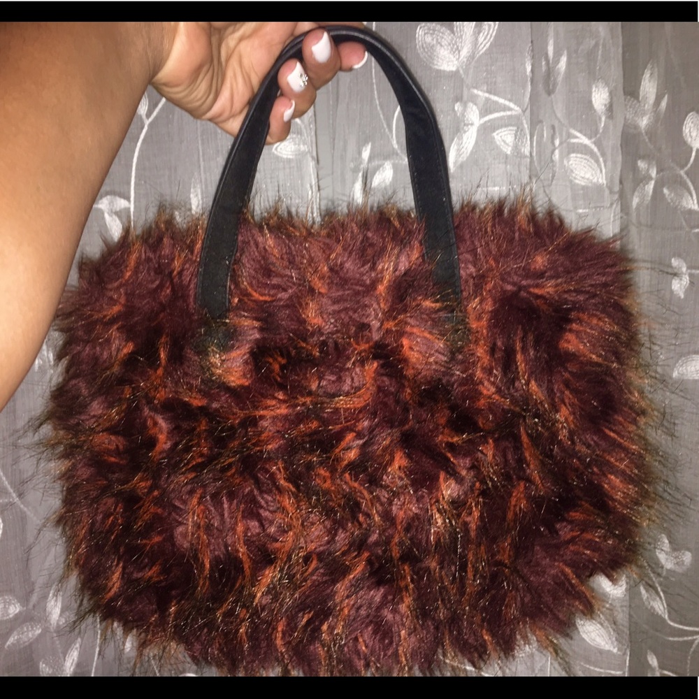 Vintage Burgundy Purse