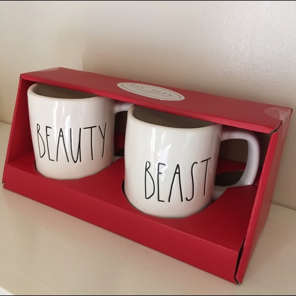 Other | Rae Dunn Beauty Beast Mug Set | Poshmark