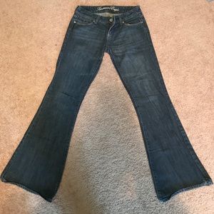 Bell bottom American eagle jeans