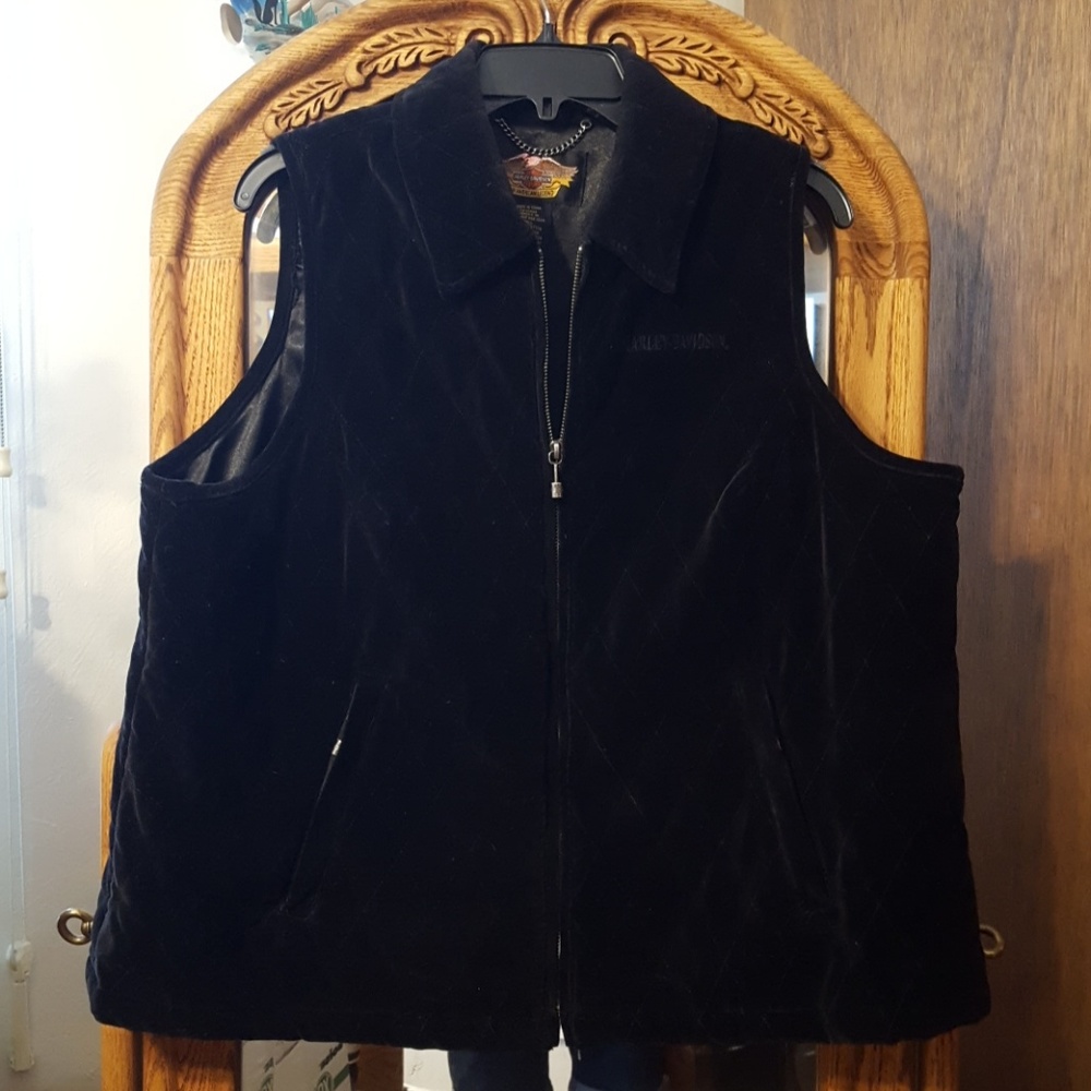 Women's quilted Harley Davidson vest