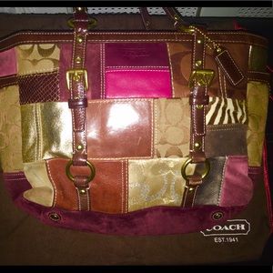 COACH MULTI COLOR / PATTERNS BAG