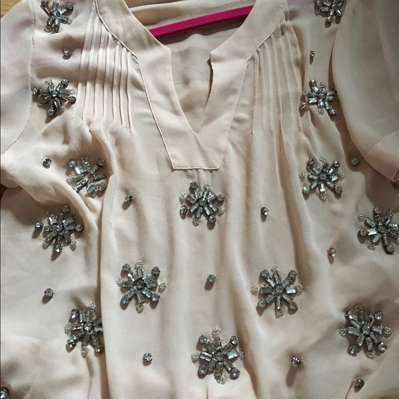 Embellished flowy top - Picture 5 of 5