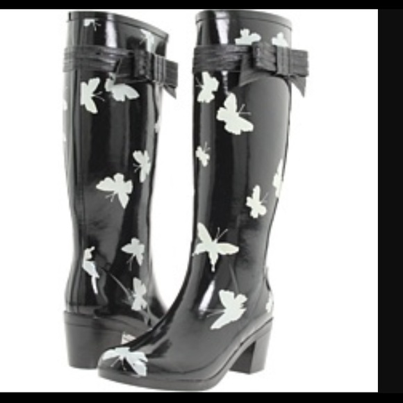kate spade Shoes - ⭐️Kate Spade Butterfly Rainboots⭐️