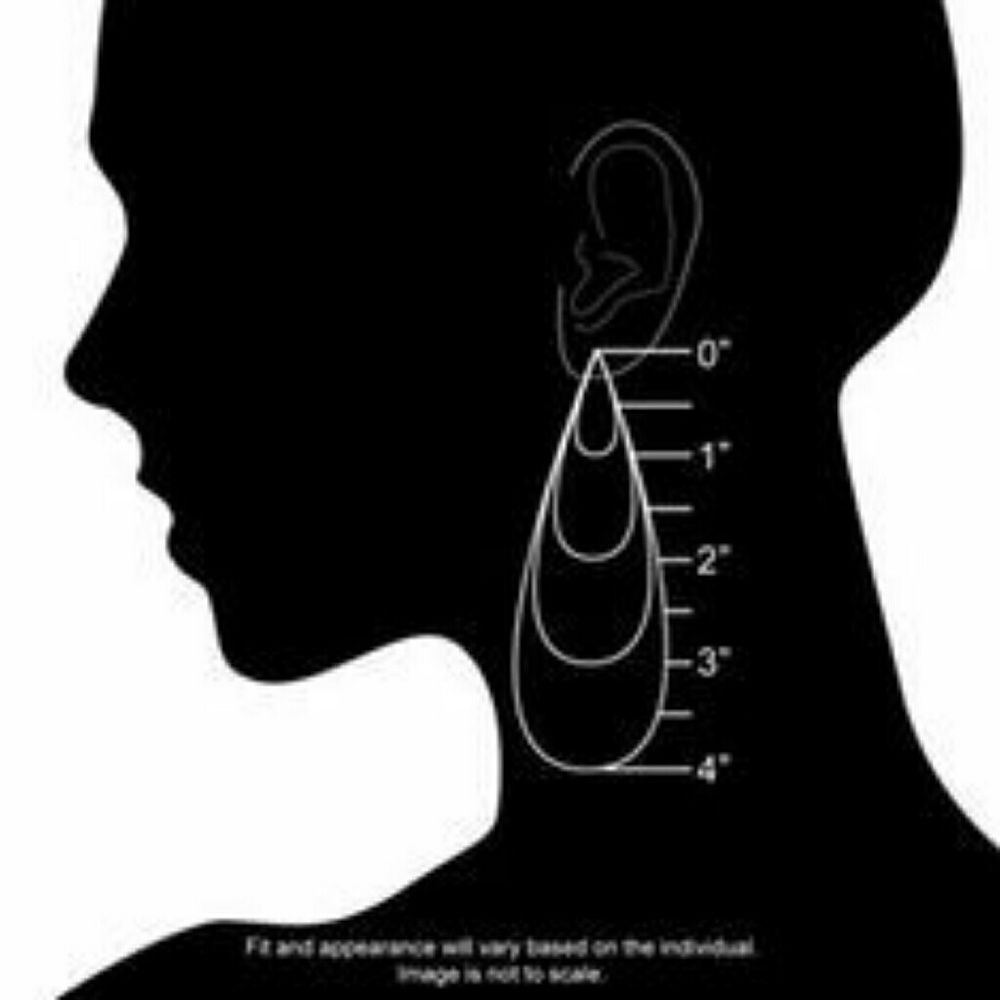 Earring length dangle