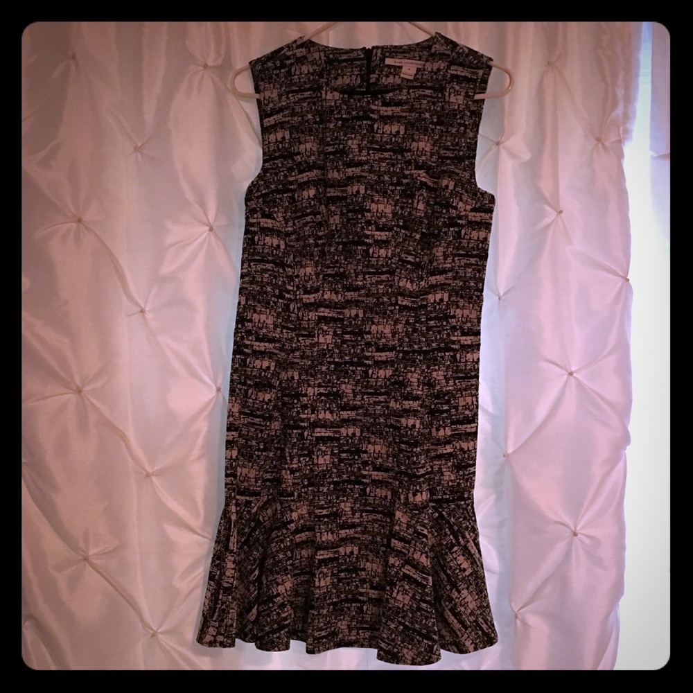 Black and white dress
