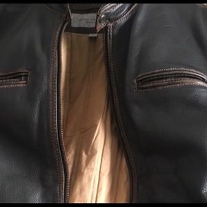 Men's leather jacket