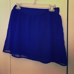 Delia's S Blue Short Skirt