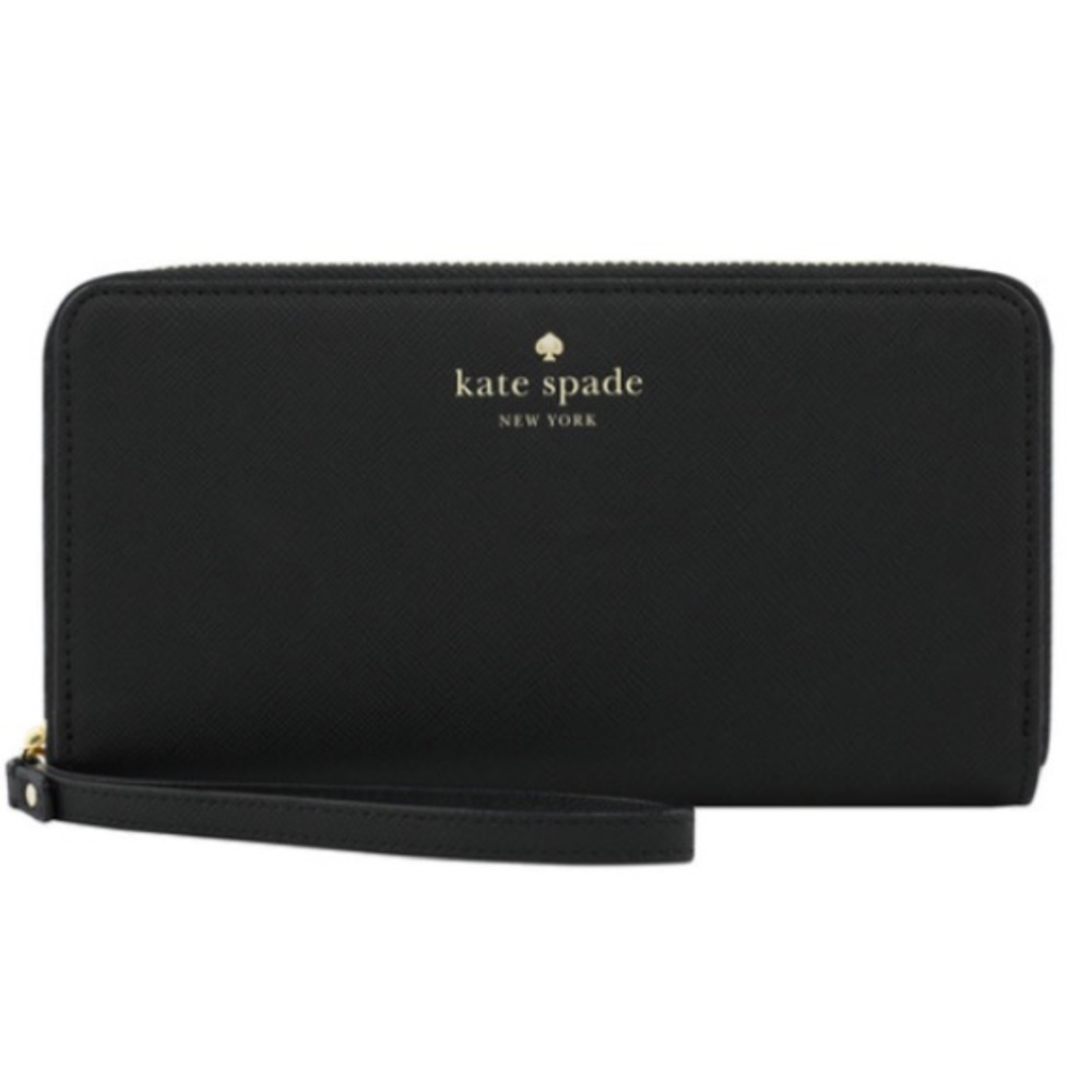 Kate Spade, Black Wristlet and iPhone Case - Picture 2 of 4
