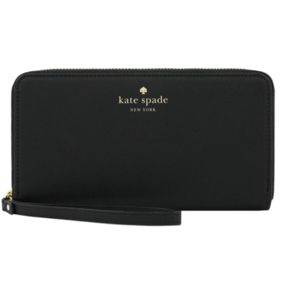 Kate Spade, Black Wristlet and iPhone Case - Picture 2 of 4