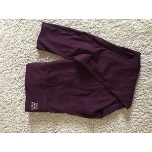 VS PINK maroon leggings!