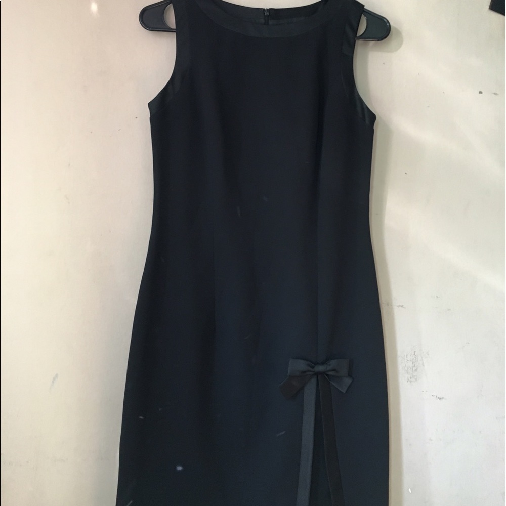 Black Sleeveless AnnTaylor Dress