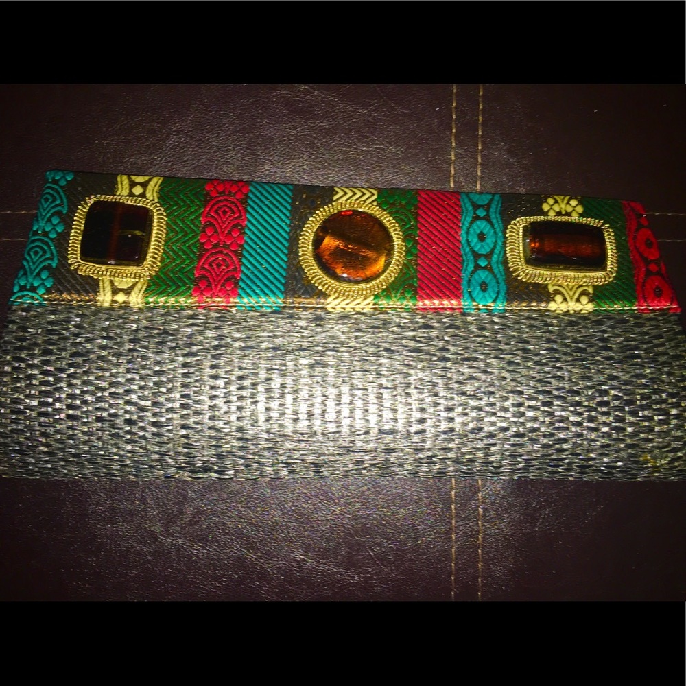 Exotic Jeweled Clutch Purse