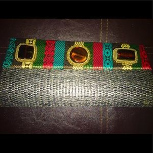 Exotic Jeweled Clutch Purse