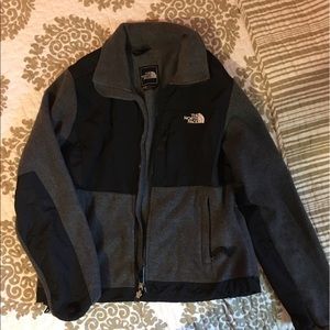 Gray & Black Northface