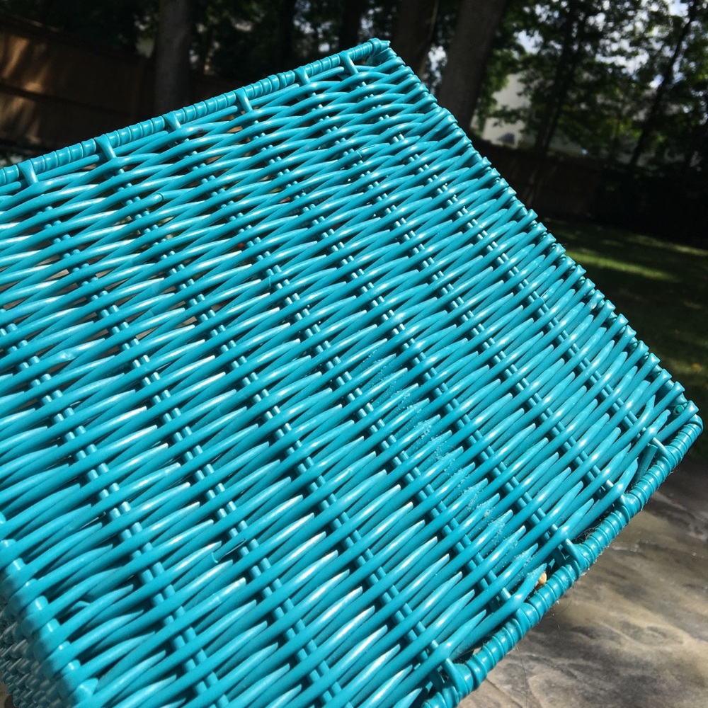 Blue Target Basket