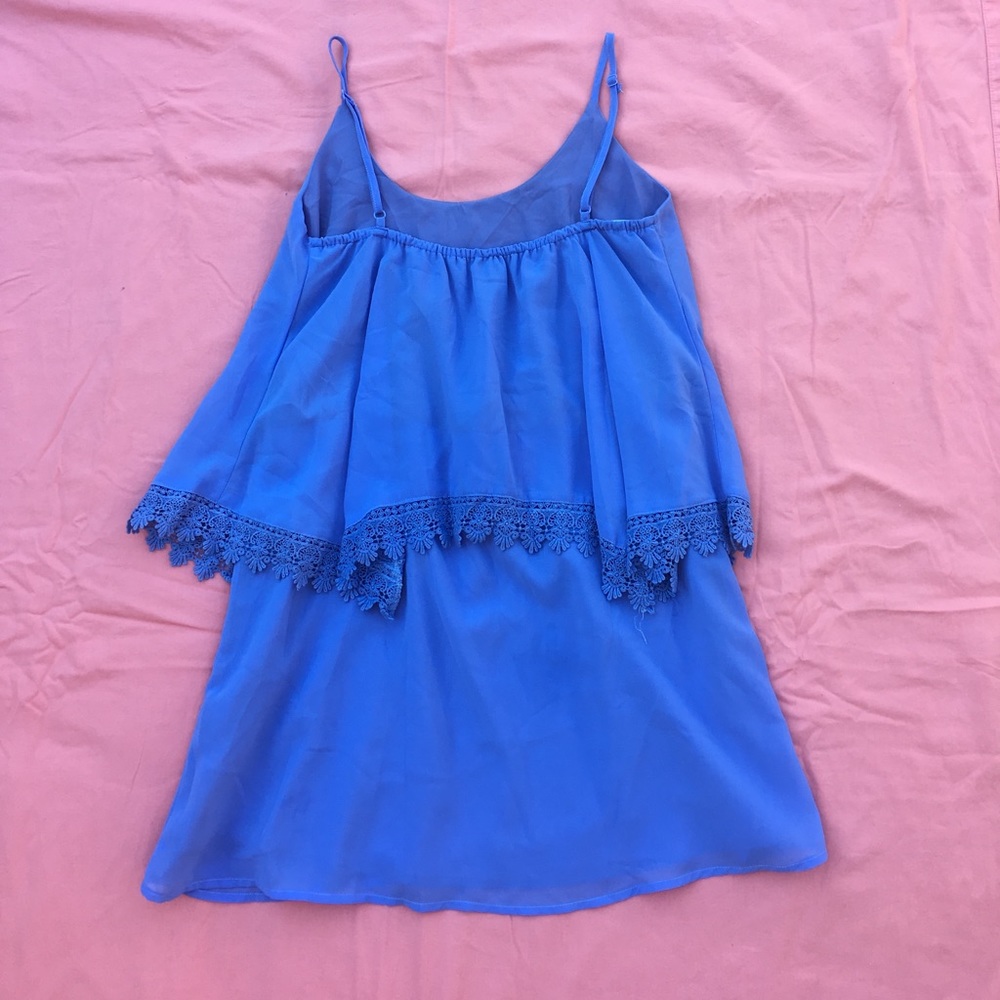 Periwinkle Mini Dress - Picture 2 of 3