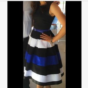 Striped Midi Dress