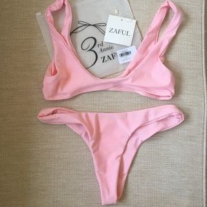 Zaful pink bikini
