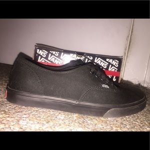 Black Authentic Low Pro Vans