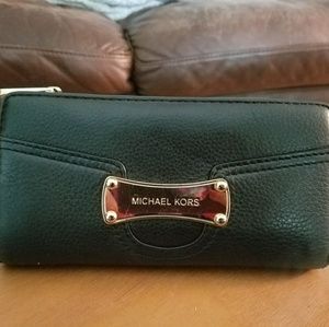 Michael Kors Black Leather Wallet