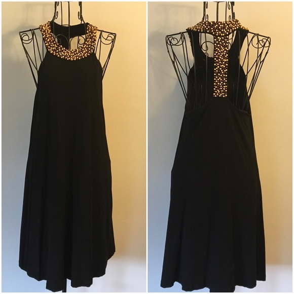 INC International Concepts Dresses & Skirts - INC Beaded Halter Cocktail Dress