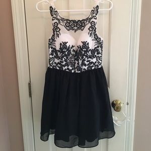 Black and White Homecoming Dress - Worn Twice!