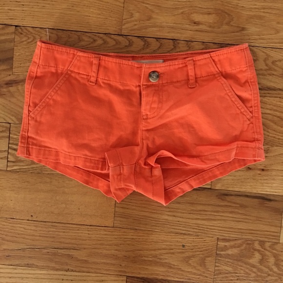Orange Hollister Shorts - Picture 2 of 4