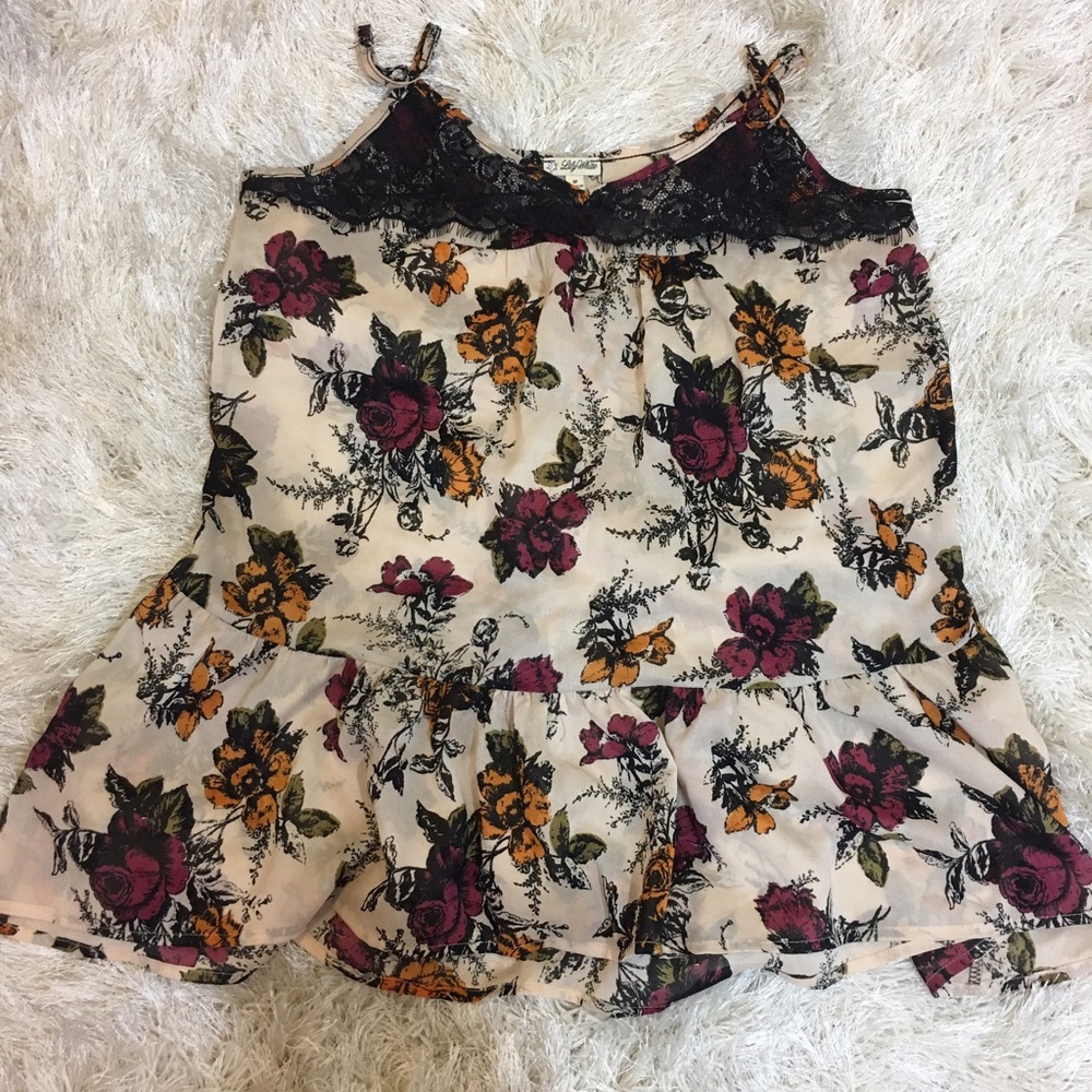 Floral cami