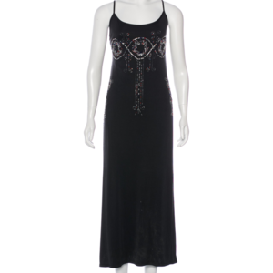 Cacharel Beaded Maxi Dress