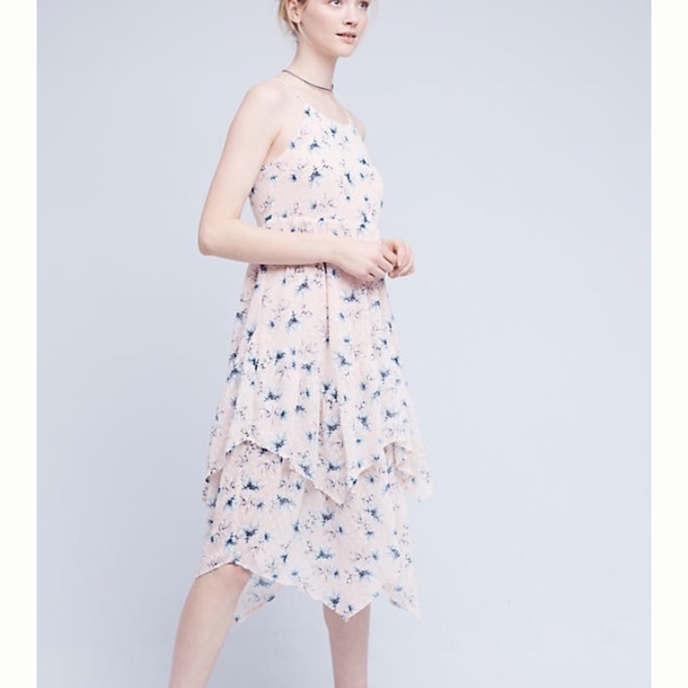 NWT Anthropologie Firenze Tiered Dress, XS