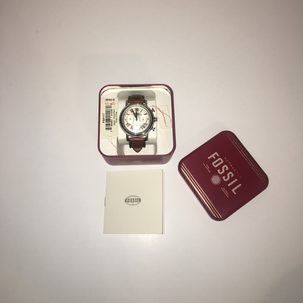 Men's Fossil chronograph watch - Picture 1 of 5