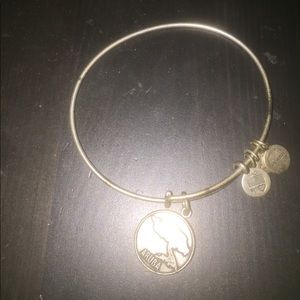 Alex and ani bracelet silver
